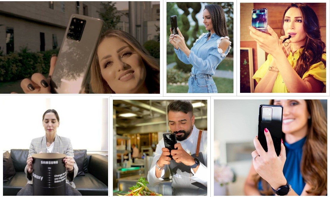 Samsung Levant collaborates with social media influencers 2 - وكالة عكاظ الاخبارية