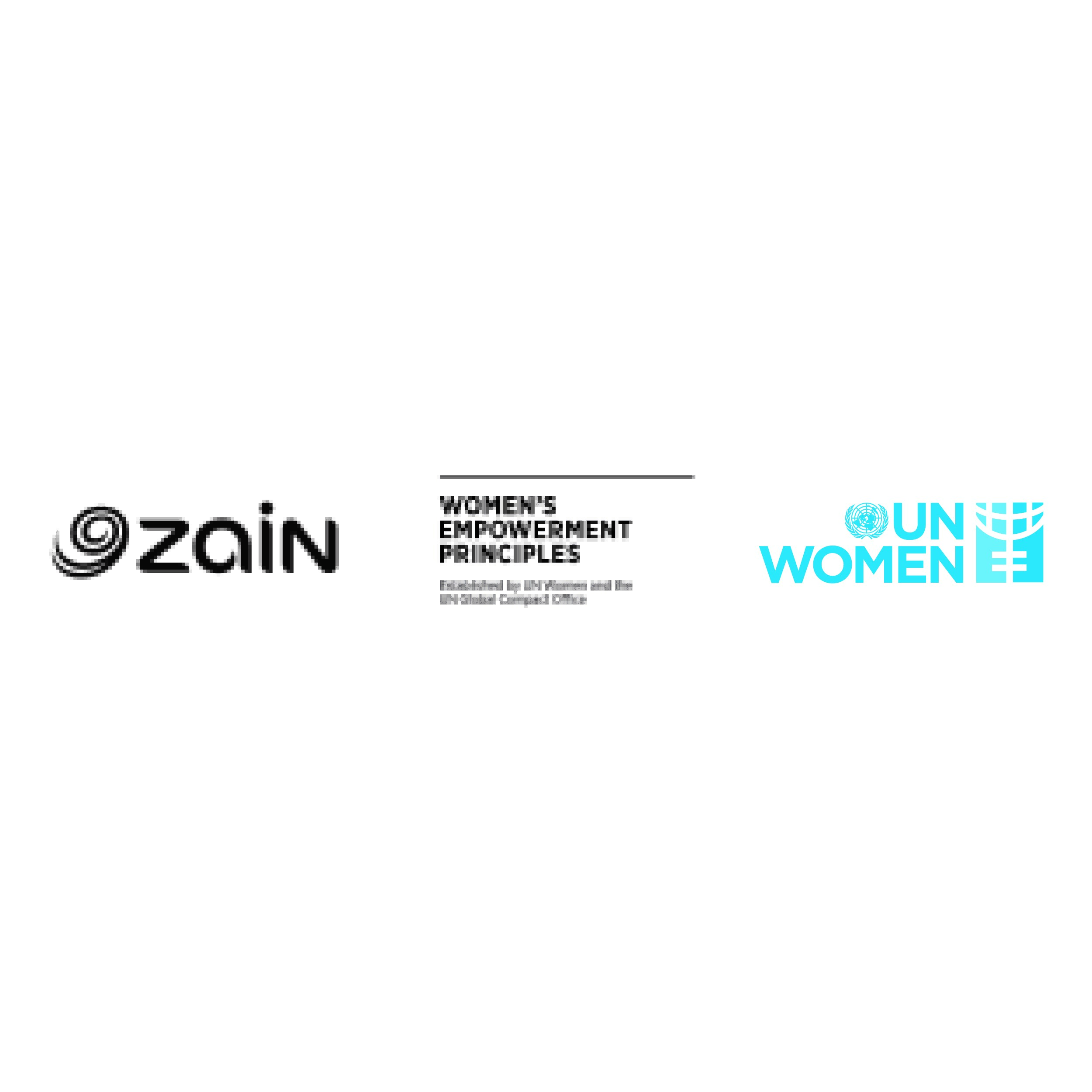 Zain WEP logos - وكالة عكاظ الاخبارية