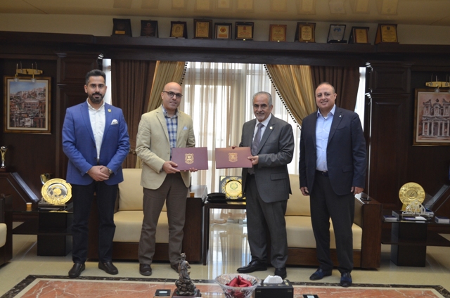 1631999721661 تعاون علمي بين عمان الأهلية وجامعة الحواش الخاصة - وكالة عكاظ الاخبارية