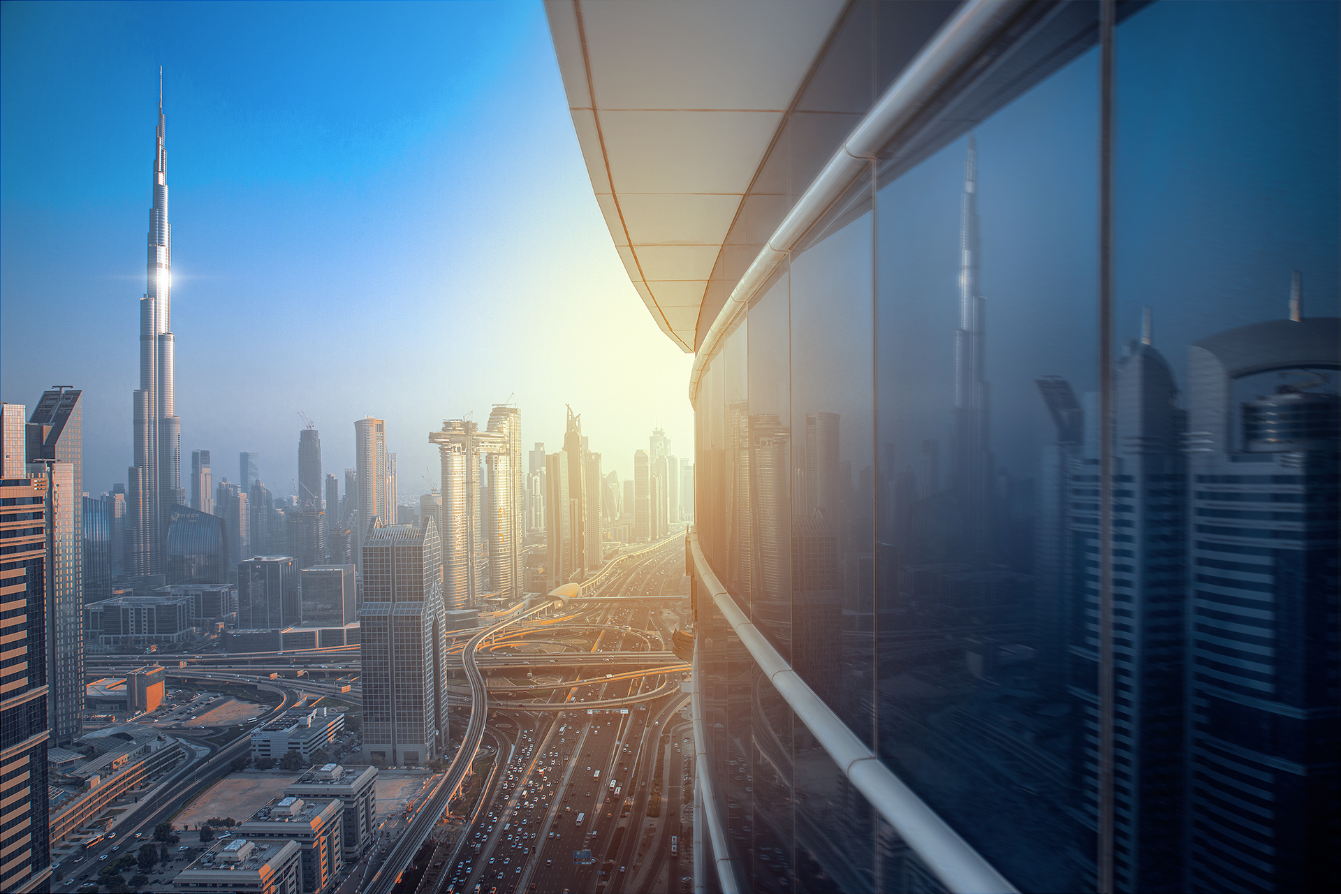 Iconic view from Staybridge Suites Dubai Financial Center - وكالة عكاظ الاخبارية