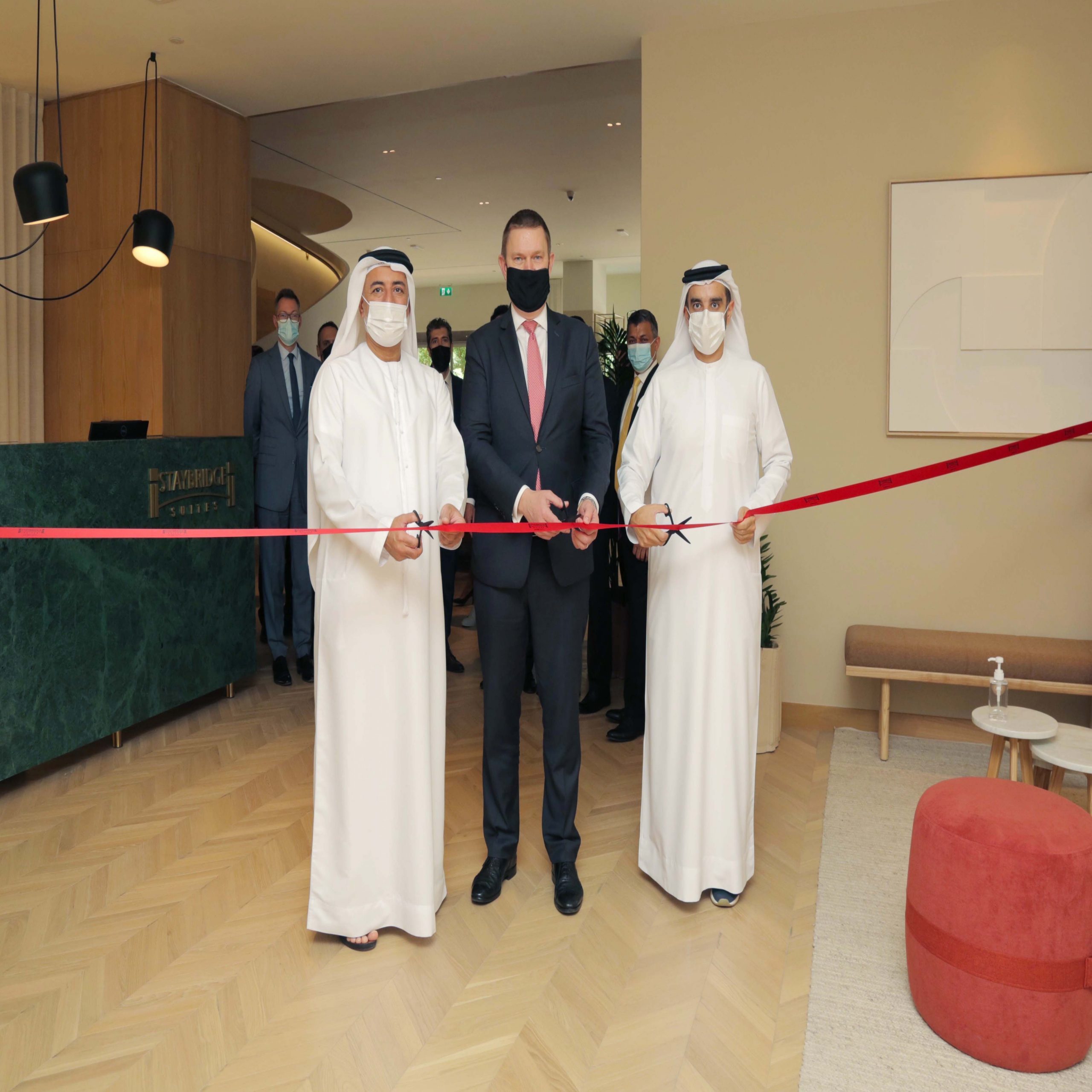 Staybridge Suites ribbon cutting scaled - وكالة عكاظ الاخبارية