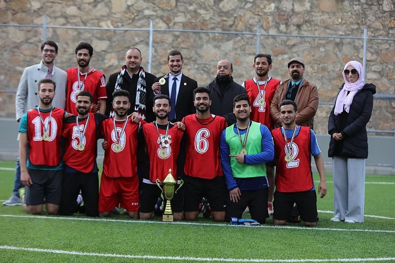  التربوية تتوج ببطولة خماسي كرة القدم لكليات عمان الاهلية3 - وكالة عكاظ الاخبارية