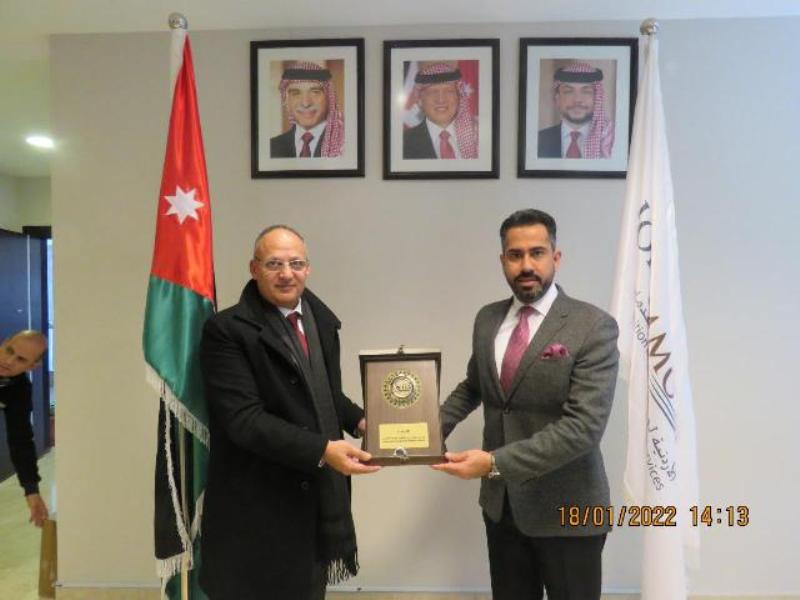  من جامعة عمان الأهلية يزور المركز الأردني للتصميم والتطوير JODDB2 - وكالة عكاظ الاخبارية