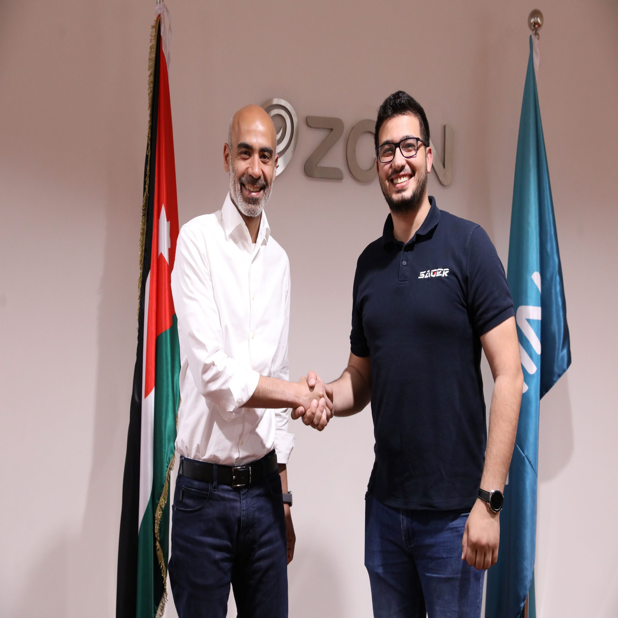 Zain and Sager Drone signing ceremony 2 002 scaled - وكالة عكاظ الاخبارية