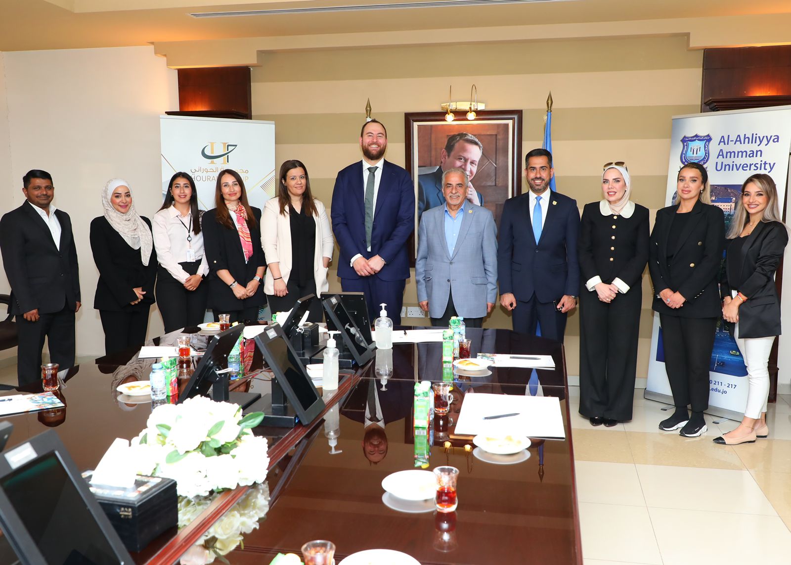  الإقليمي لمنظمة التايمز لتصنيف الجامعات يزور عمان الأهلية 2 - وكالة عكاظ الاخبارية