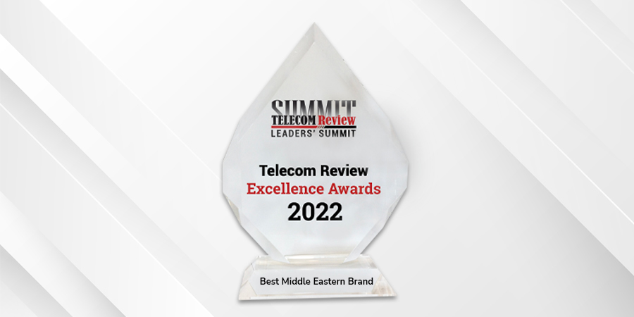 Zain Best Middle Eastern Brand trophy - وكالة عكاظ الاخبارية