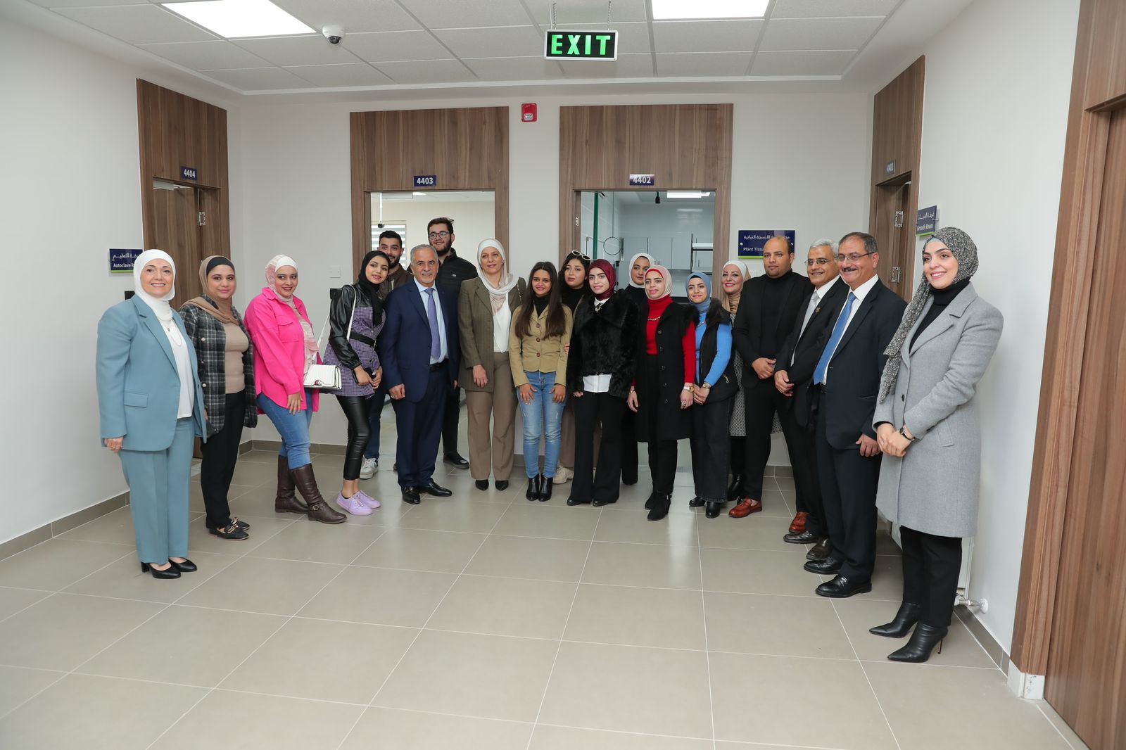  بسمة تفتتح مبنى الزراعة3 - وكالة عكاظ الاخبارية