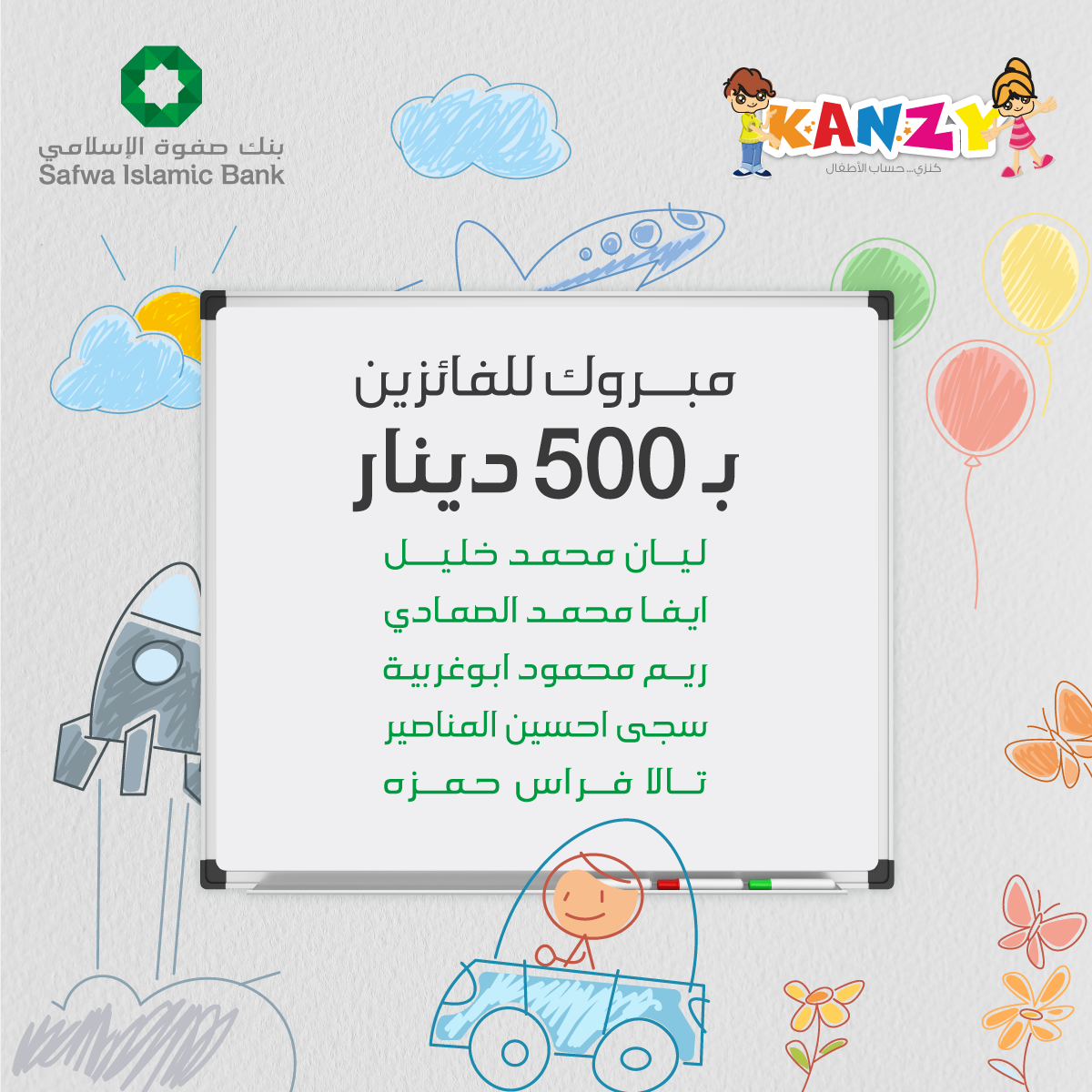 1676751114858 SIB Kanzy Winners January 2023 - وكالة عكاظ الاخبارية