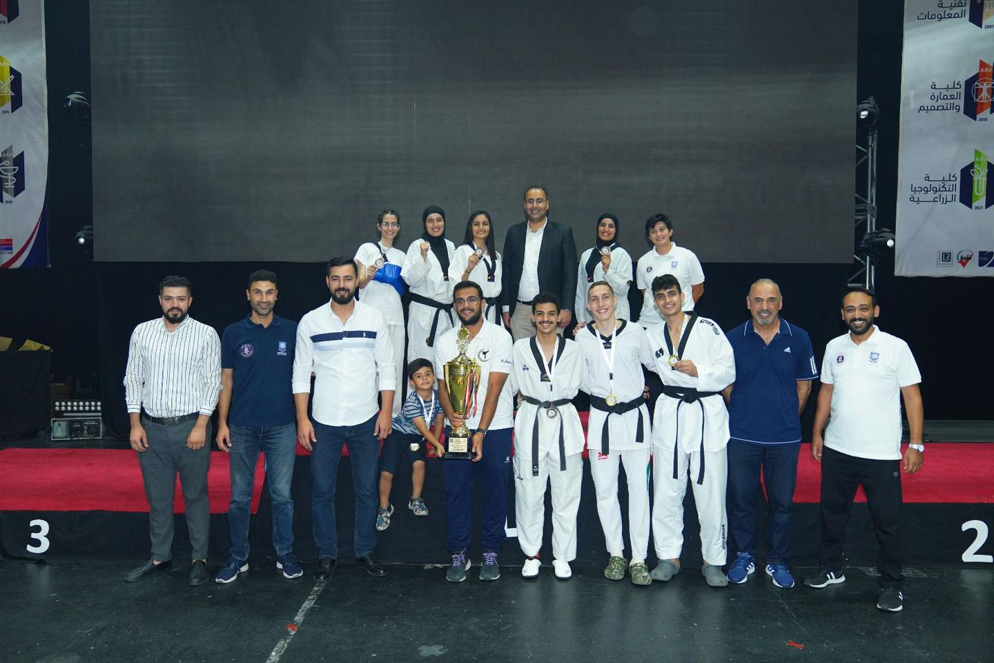  الأهلية ثانياً في بطولة الجامعات الأردنية للتايكواندو لفئة الطلاب والمركز الرابع للطالبات - وكالة عكاظ الاخبارية