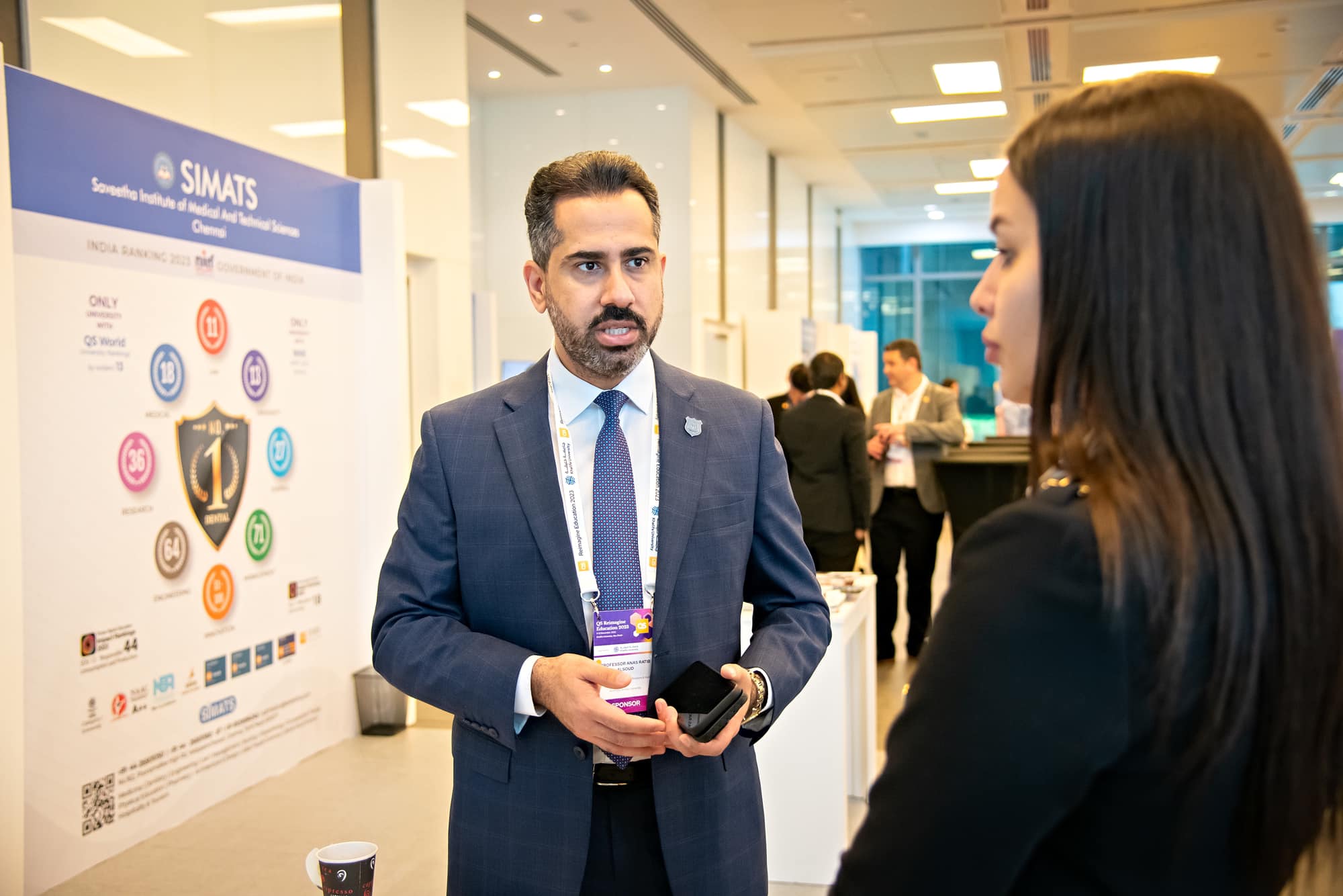  الأهلية تشارك في مؤتمر كيو أس لإعادة تصور التعليم2 - وكالة عكاظ الاخبارية