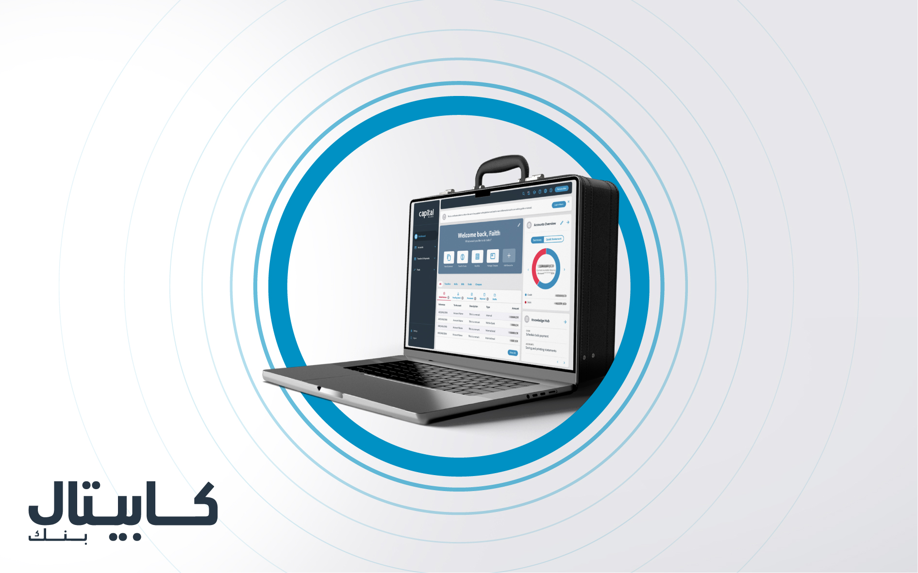 Capital Bank Online Portal  - وكالة عكاظ الاخبارية