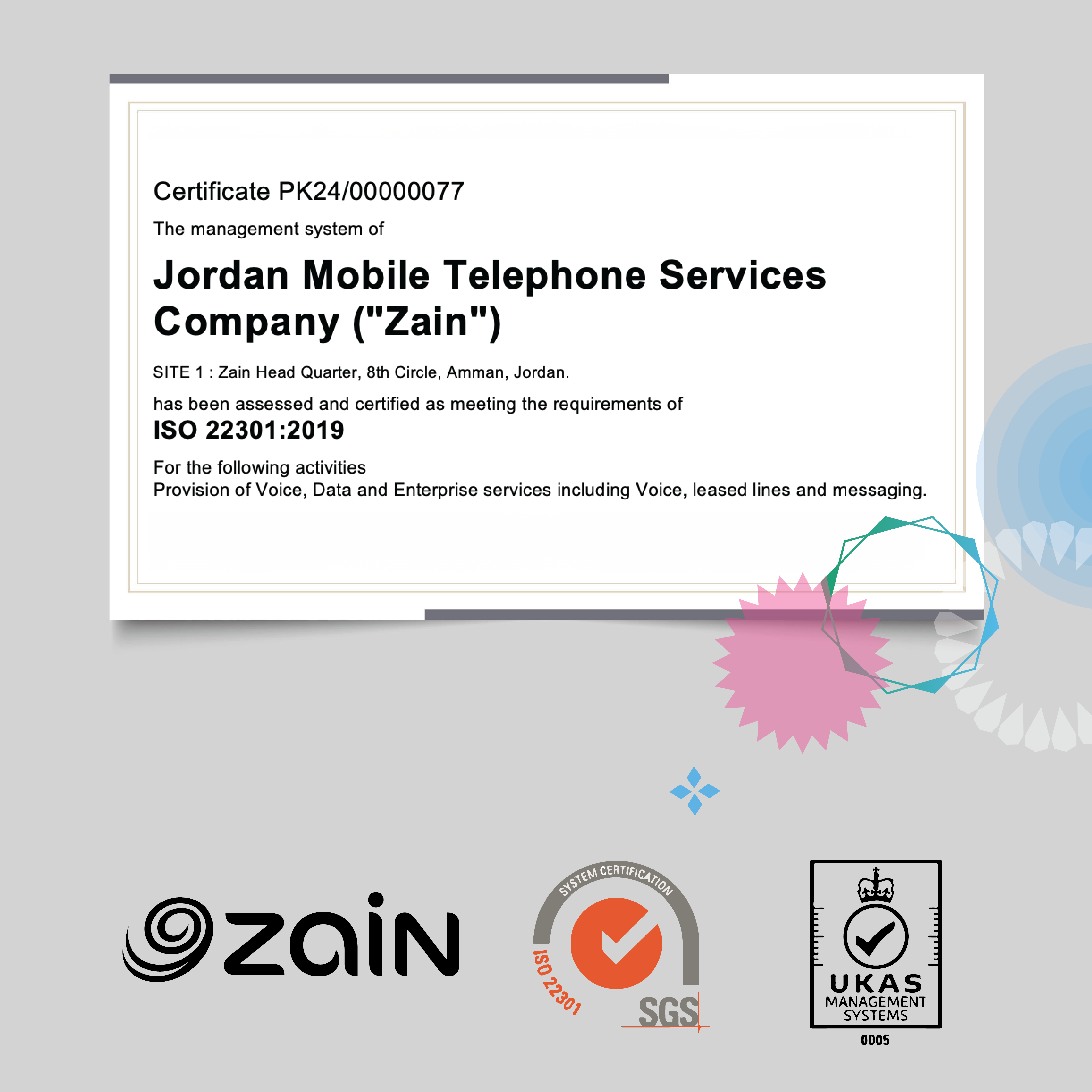 ISO 223012019 - وكالة عكاظ الاخبارية