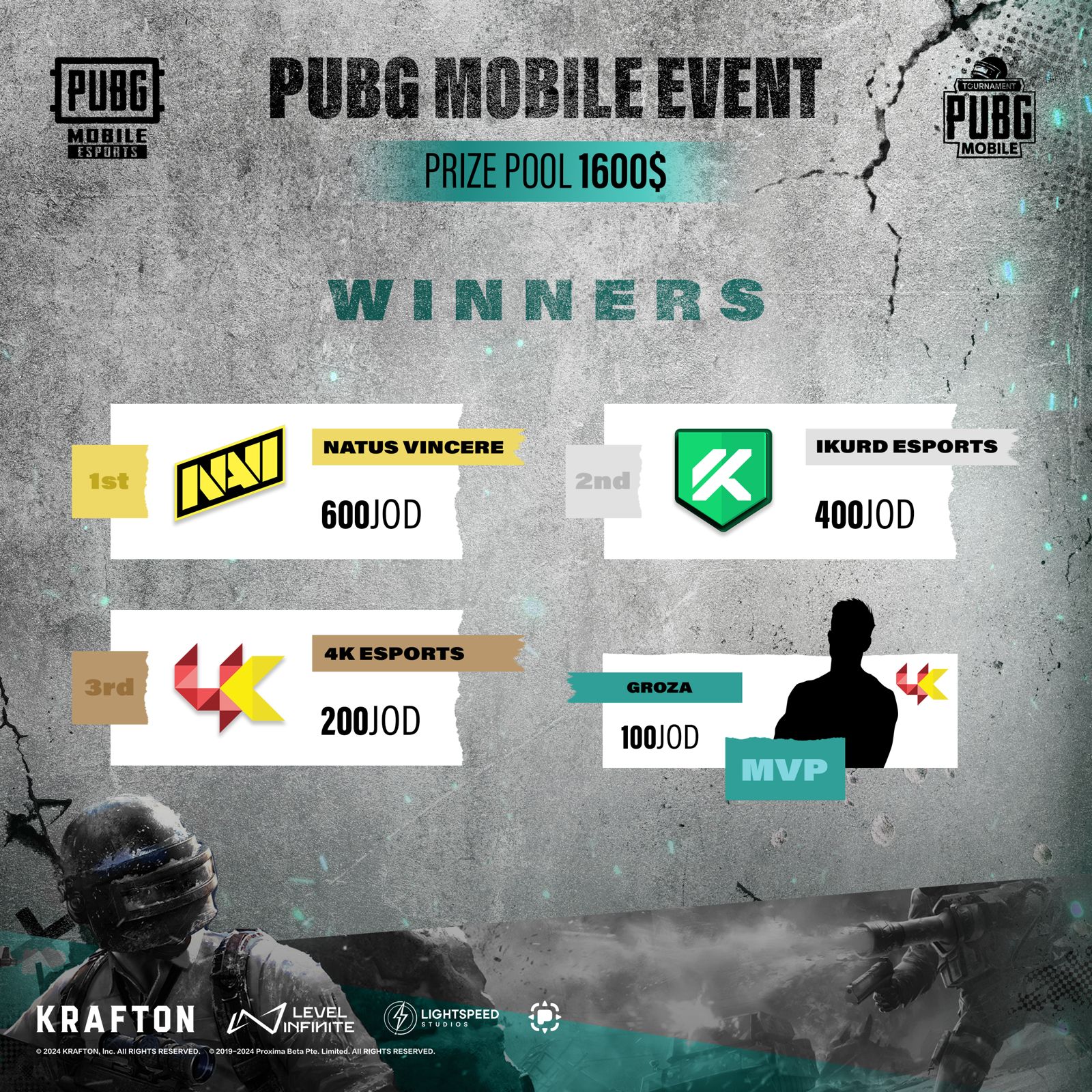 PUBG Event - وكالة عكاظ الاخبارية