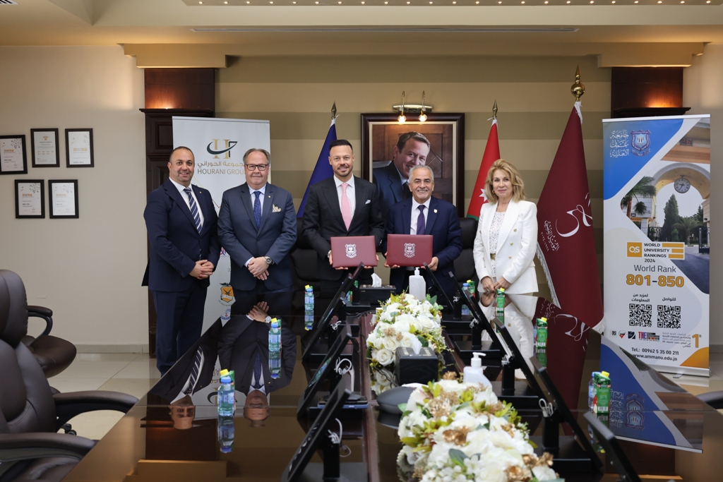  الأهلية توقع اتفاقية تعاون مع فندق فورسيزون عمان لتدريب طلبة كلية إدارة الضيافة والسياحة - وكالة عكاظ الاخبارية
