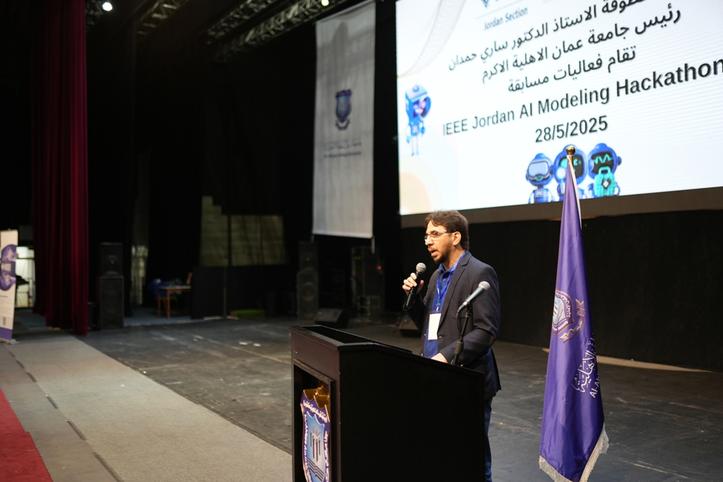  المرحلة النهائية للمسابقة الوطنية في نمذجة الذكاء الاصطناعي في عمان الاهلية 4 - وكالة عكاظ الاخبارية