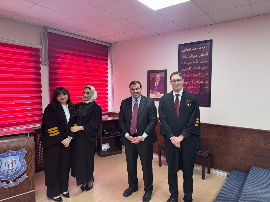 الحقوق في عمّان الأهلية تحرز المركز الأول وتمثل الأردن في مسابقة المحكمة الصورية العربية 2026 - وكالة عكاظ الاخبارية