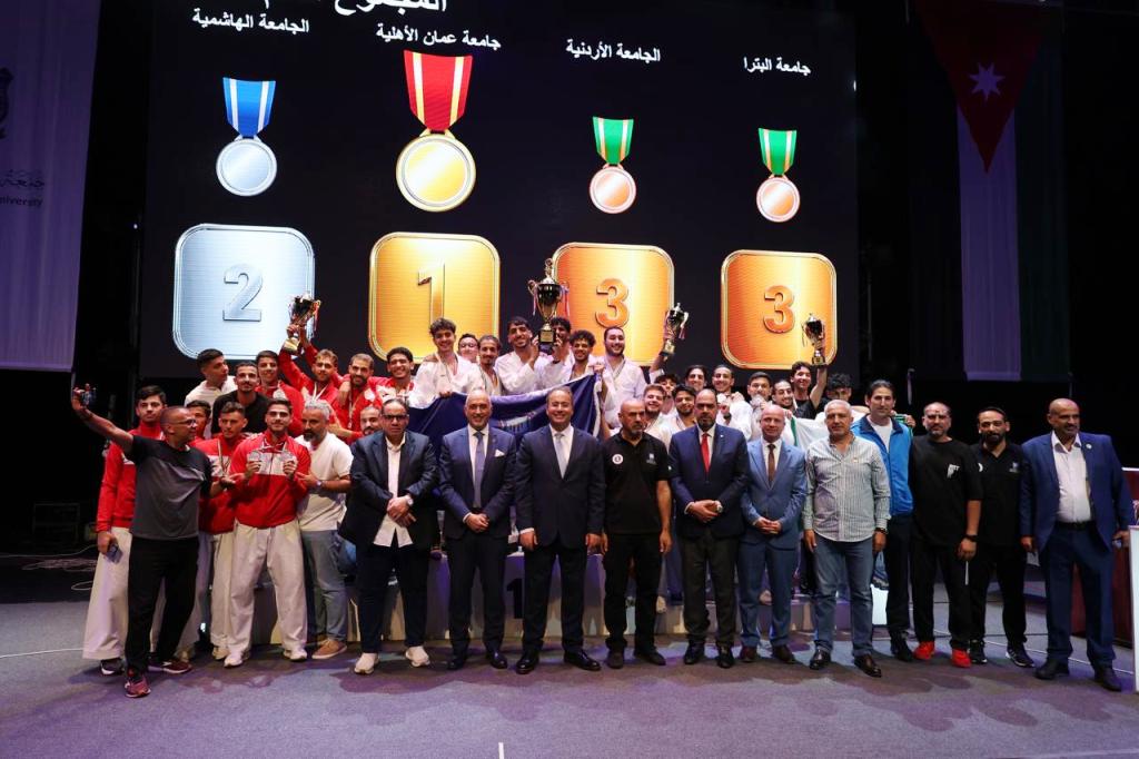 .عمان الاهلية بطلة الجامعات الأردنية في الكراتيه للطلاب ووصيفه البطولة للطالبات - وكالة عكاظ الاخبارية