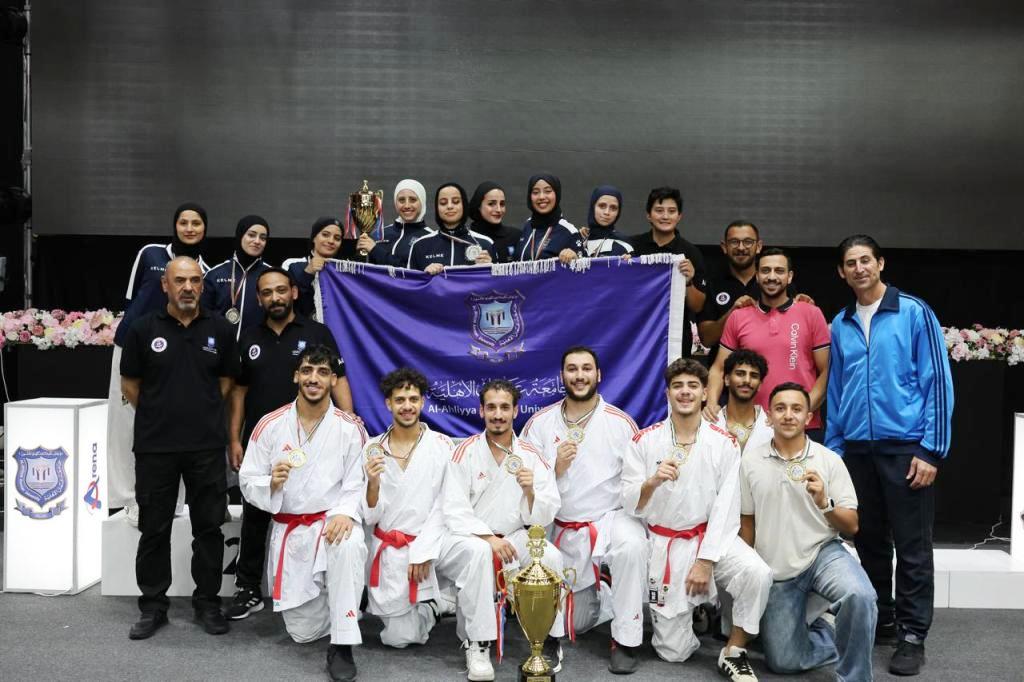  الاهلية بطلة الجامعات الأردنية في الكراتيه للطلاب ووصيفه البطولة للطالبات 2 - وكالة عكاظ الاخبارية