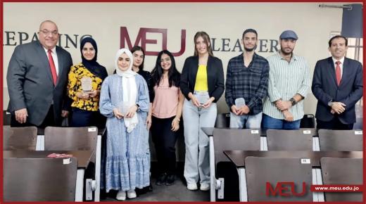  تكريم طلبةٍ في “الشرق الأوسط” من قبل جمعية مهندسي الطاقة الأمريكية