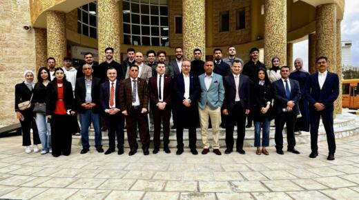 جامعة الزيتونة الأردنية تشارك في لقاء مديري مراكز الريادة والابتكار مع أصحاب المشاريع الريادية.