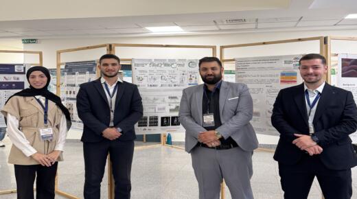 فريقان من طلبة كلية الصيدلة في جامعة الزيتونة الأردنية يحصدان المركز الأول في مسابقة الملصقات العلمية الريادية بالجامعة الألمانية الأردنية