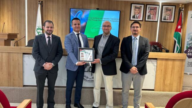 كلية الصيدلة في جامعة الزيتونة الأردنية تنظّم ورشة تدريبية حول العلاجات الجينية