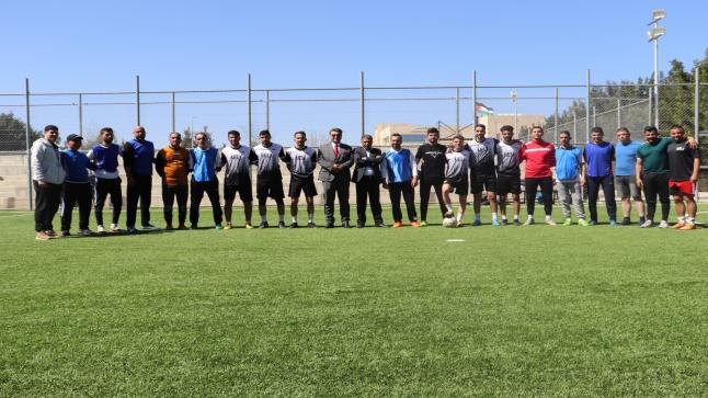 التلفزيون الأردني يحظى بتجربة ملاعب جامعة الشرق الأوسط دون فوزه على فريقها