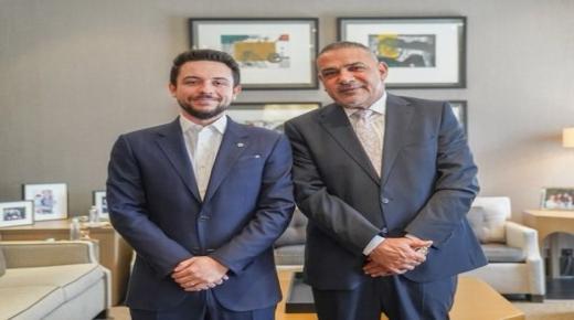 سمو ولي العهد يلتقي أ.د. مصلح  الطراونة