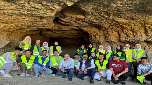 طلبة “الشرق الأوسط” يستكشفون السياقات التاريخية في عدة أماكن أثرية