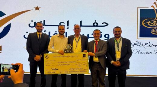 جامعة الزيتونة الأردنية تحصد المركز الثاني في جائزة “انطلق” الوطنية بمشروع مبتكر لتأهيل محطة ضخ سد وادي العرب