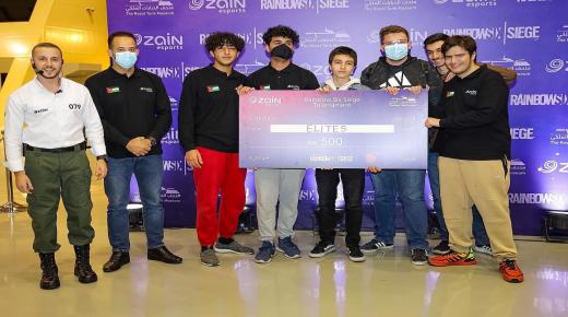 مركز زين “ZainEsportsJO” يقيم أول بطولة للعبة (Rainbow Six Siege) في المملكة