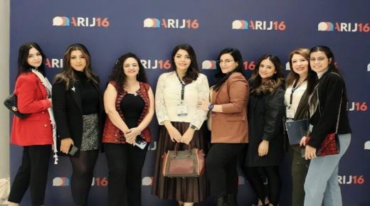 “الشرق الأوسط” تستعرض أعمالًا صحافية لطلبتها في مؤتمر أريج الإقليميّ