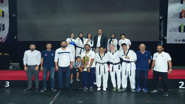 عمان الأهلية ثانياً في بطولة الجامعات الأردنية للتايكواندو لفئة الطلاب والمركز الرابع للطالبات