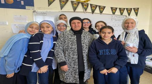 كلية الأعمال في جامعة فيلادلفيا في زيارة لمدرسة ابن خلدون