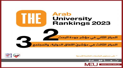 “الشرق الأوسط” تدخل تصنيف التايمز للجامعات العربية في المرتبة 101