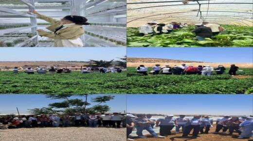 طلبة التكنولوجيا الزراعية في عمان الاهلية يزورون شركة البذور العالمية