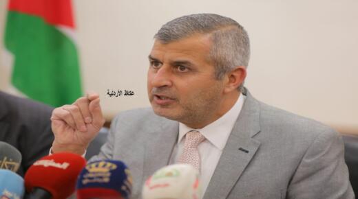 وزير الطاقة صالح الخرابشة: يطمئن الاردنيين ويقول مخزون المشتقات النفطية يتراوح بين 30 و 60 يوماً