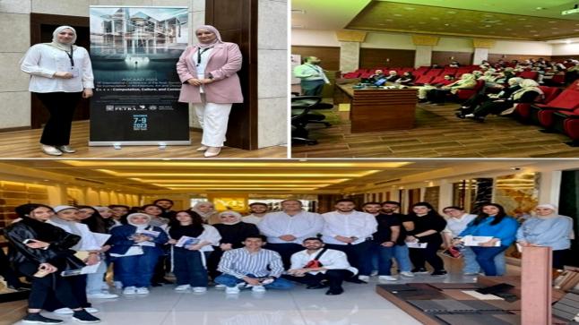  فعاليات متنوّعة لقسم التصميم الداخلي في جامعة عمان الأهلية