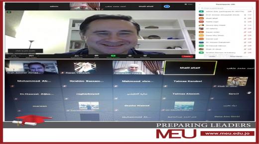 صيدلة الشرق الأوسط تلتقي طلابها تمهيدًا لامتحان الكفاءة