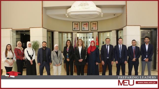 جامعة الشرق الأوسط MEU تكرم شركاء كلية الصيدلة