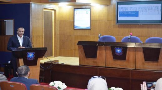  العلوم الطبية المساندة في عمان الاهلية تستضيف خبراء من شركة كياجين