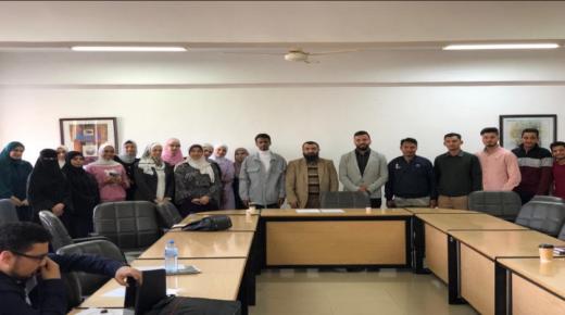 قسم اللغة العربية بفيلادلفيا يلتقي طلبته الجدد