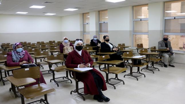 انتهاء مرحلة مقابلات ما قبل الزيارات الميدانيّة لجمعيّة جائزة الملكة رانيا العبدالله المنعقدة في أروقة جامعة الشرق الأوسط