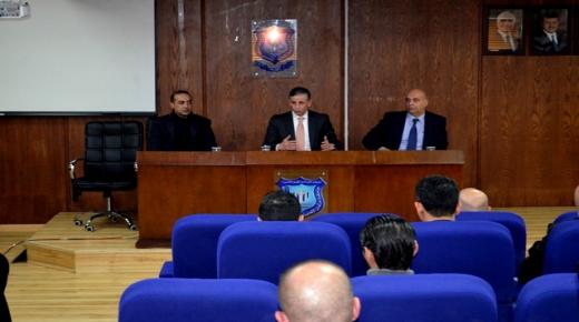 محاضرة في عمان الأهلية حول الشركات الصغيرة والمتوسطة