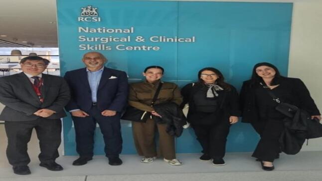 نائب رئيس عمّان الأهلية يزور كلية الجراحين الملكية الأيرلندية لبحث التعاون الأكاديمي