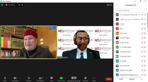 “الشرق الأوسط” تستضيف الدكتور محمد راتب النابلسي للحديث عن الاستعداد لرمضان
