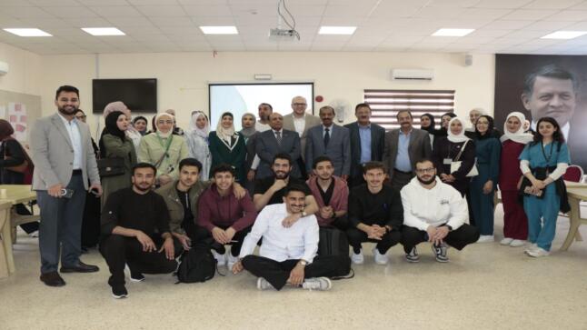 كلية العلوم الطبية التطبيقية في “الزيتونة الأردنية” تشارك في ورشة توعوية في مادبا