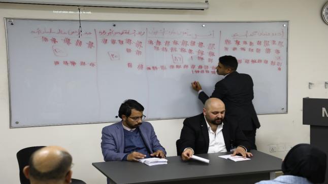 إعلان نتائج انتخابات البرلمان الطلابي في “الشرق الأوسط”