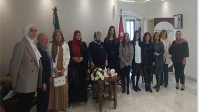 الدكتورة عاشور في جامعة فيلادلفيا تشارك في ورشة عمل مشتركة  في السفارة المكسيكية في عمان