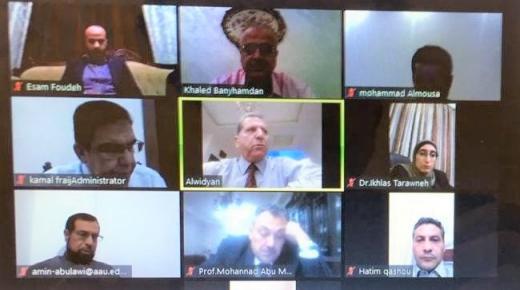 رئيس “عمان العربية” يحض طلبة الماجستير على دمج البحوث باحتياجات المجتمع